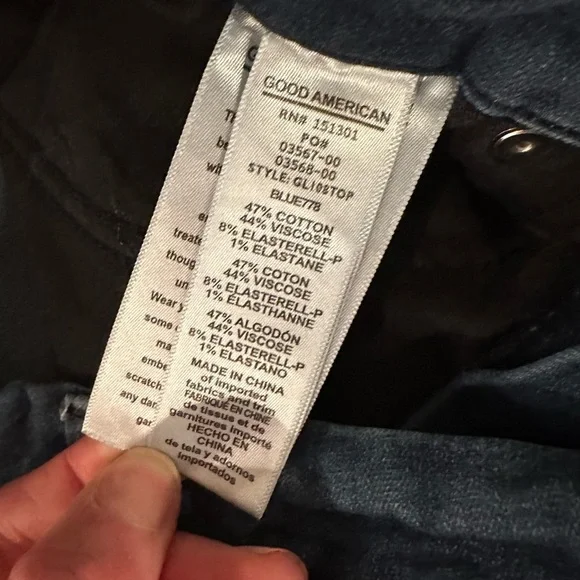 Good American Good Leg Jeans Size 8 / 29 - Picture 3 of 5